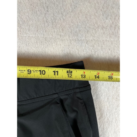 Athleta Women Black Athleisure Pants Size 4 Elastic Waist Side Stripe Casual - Picture 5 of 10